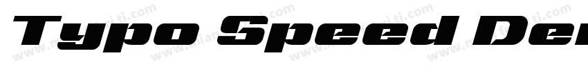Typo Speed Demo字体转换